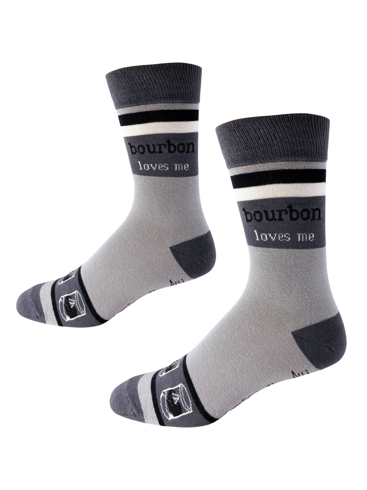 Buy Socks You All - Bourbon Loves Me Men's Socks
