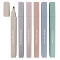 Sweet Water Decor - Neutral Highlighter Set - Stationery Set & Decor