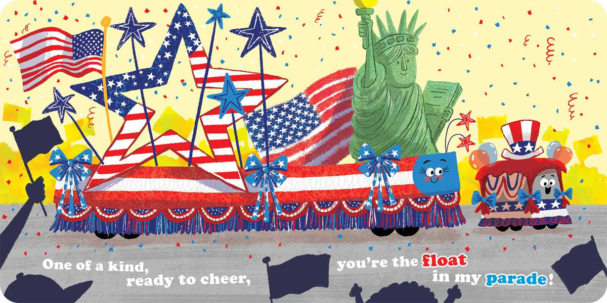 Simon & Schuster - Red, White, and Blue, I Love You by Jeffrey Burton
