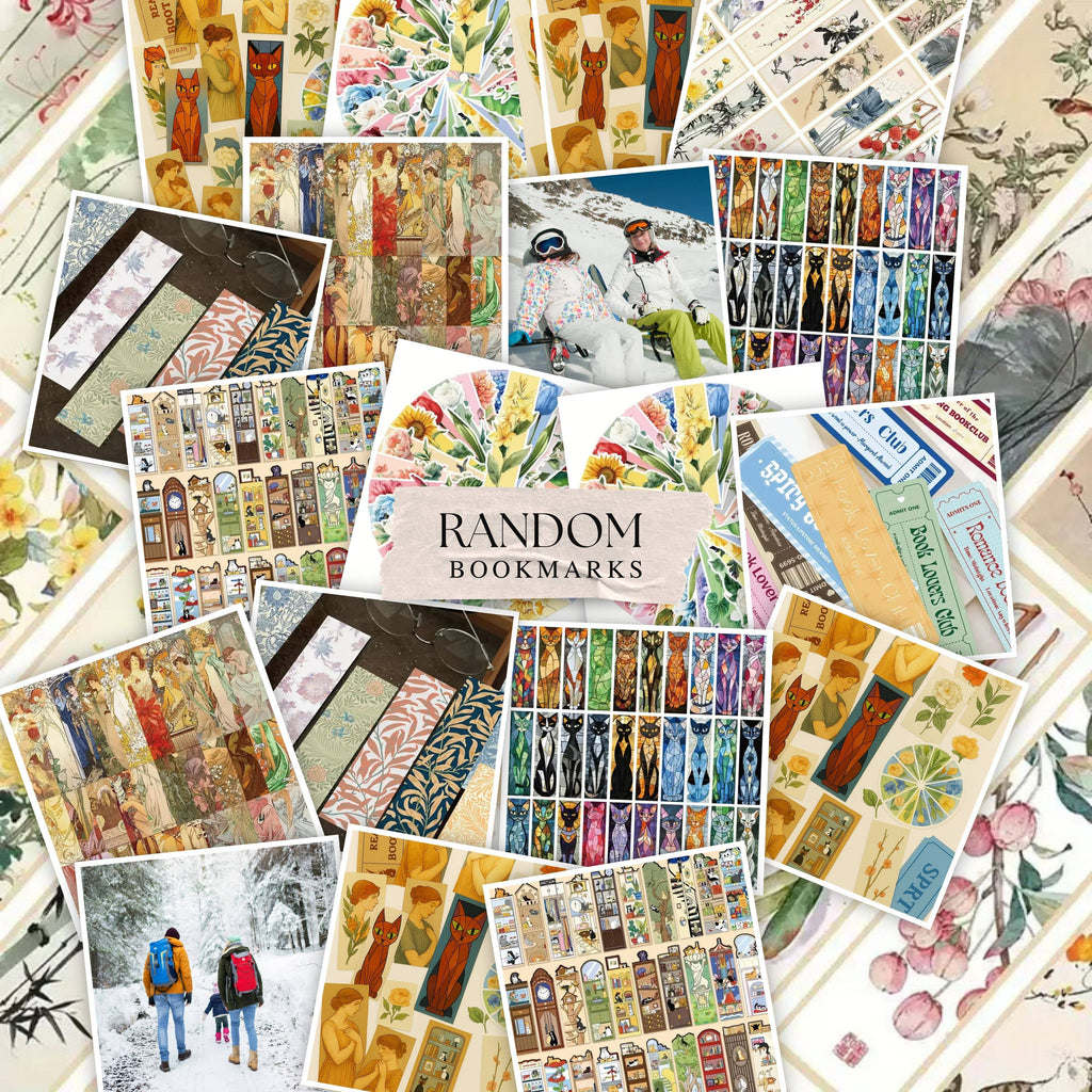 Magnifique Hearts - Random Surprise Bookmarks