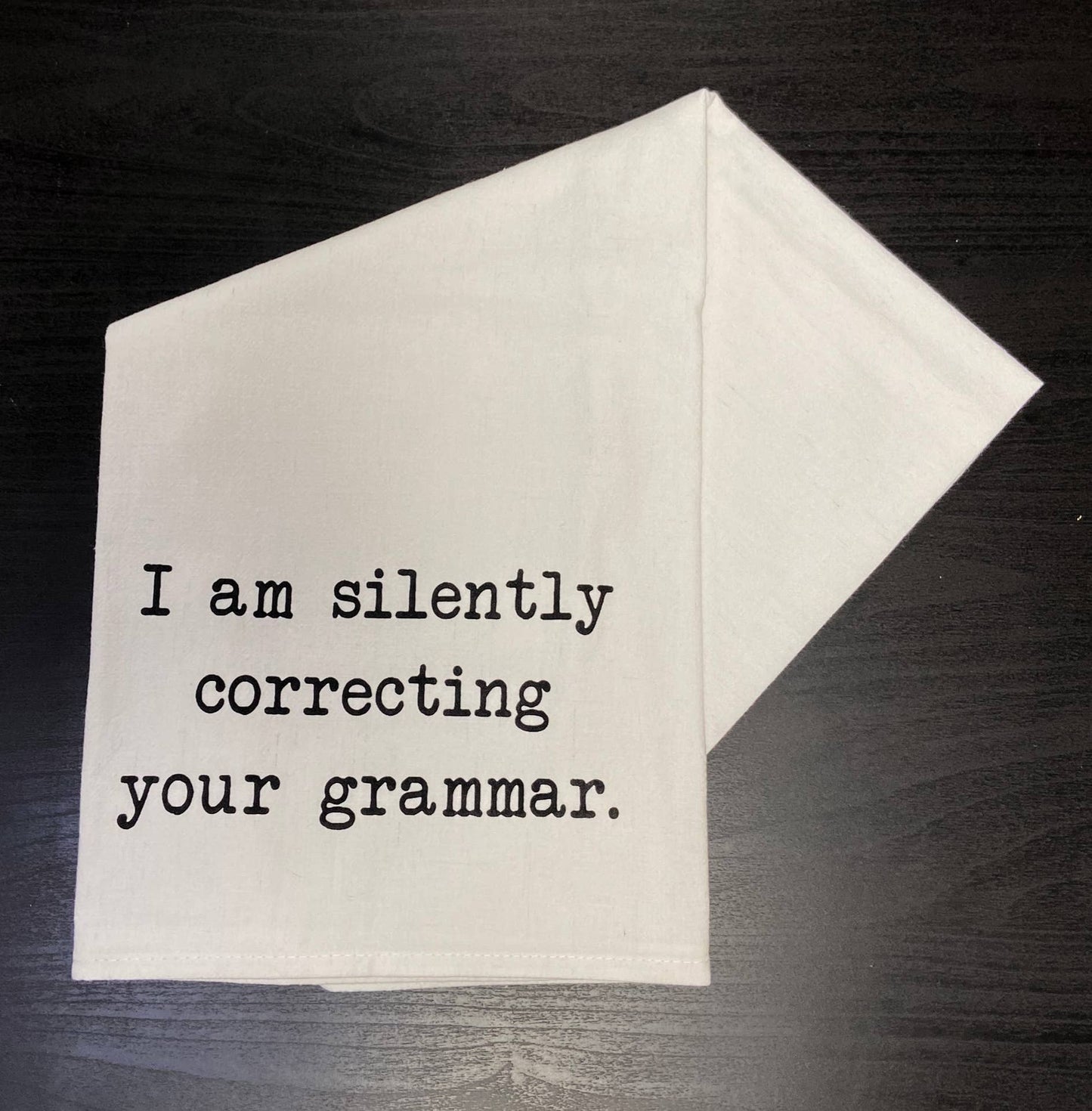 Bookish Endeavors - Towel: Grammar