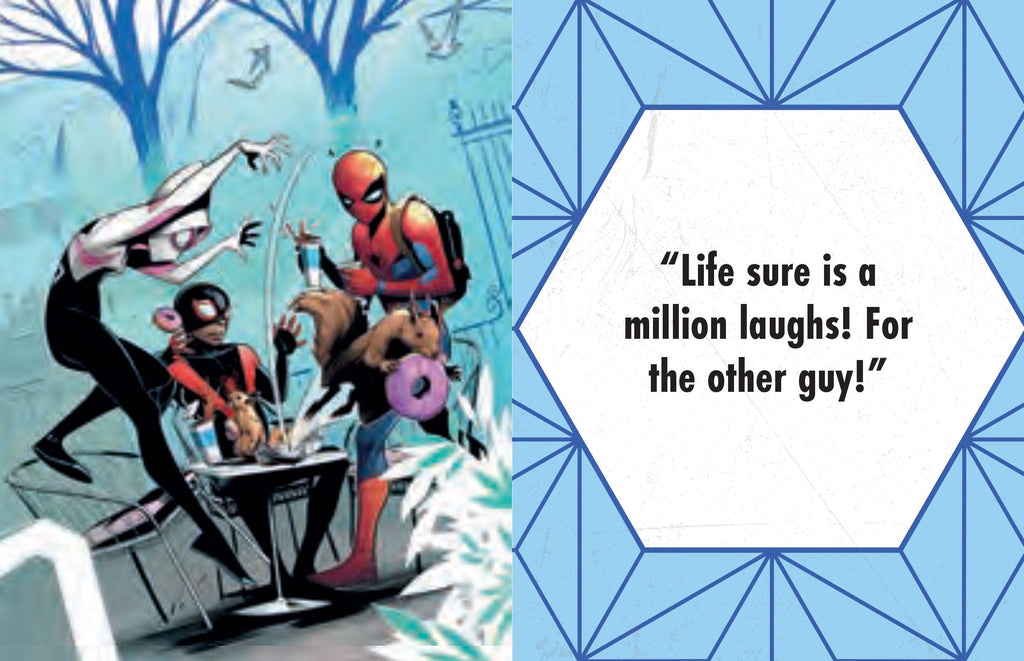 Insight Editions - #1 Pop Culture Publisher - Marvel Comics: Spider-Man: Quotes and Quips from Your Friendly Neighborhood Super Hero