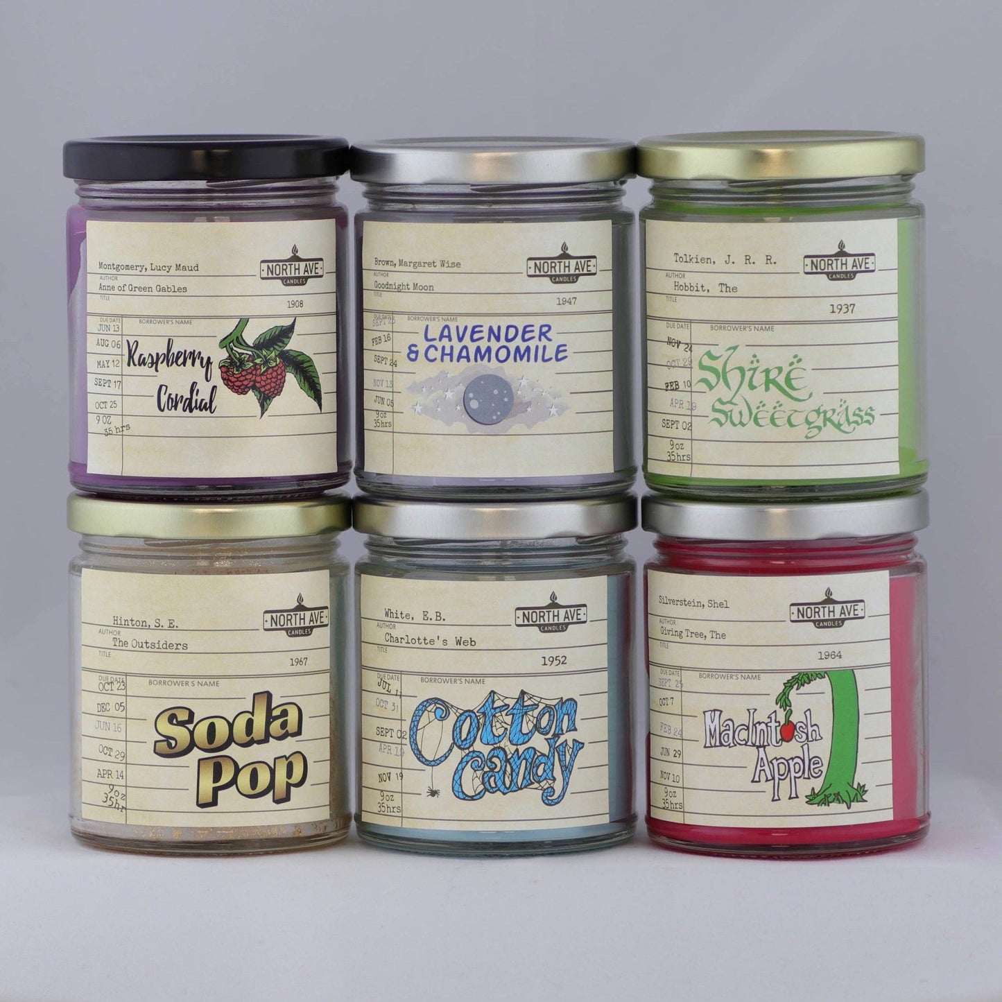 North Ave Candles - Book Candle / Anne of Green Gables / Bookstore Merch