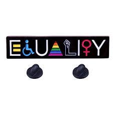 Magnifique Hearts - Equality Enamel Pin – Symbol of Fairness, Unity & Justice