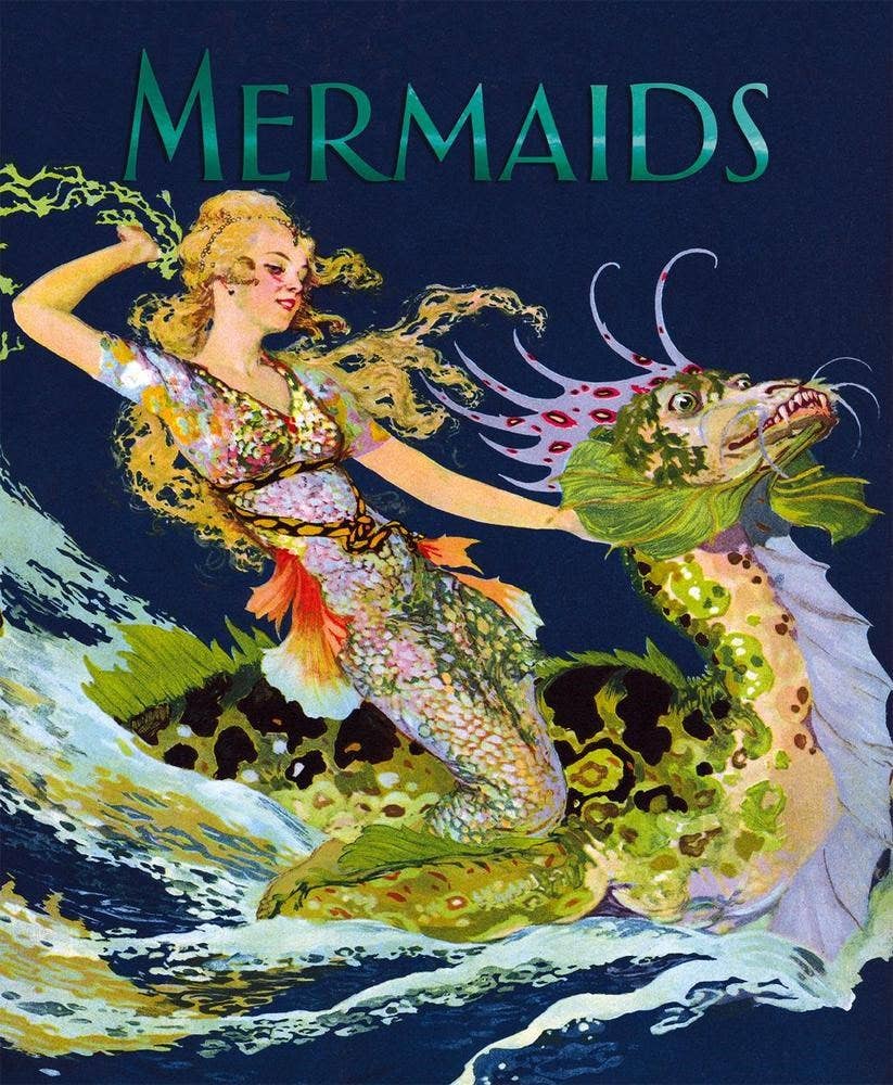 Laughing Elephant Books - Mermaids - Illustrated Gift Book - Vintage Art