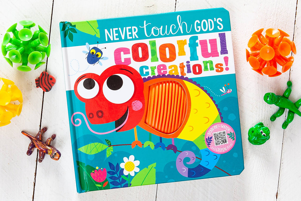 BroadStreet Publishing Group, LLC - Never Touch God’s Colorful Creations (Tactile Book Ages 0+)