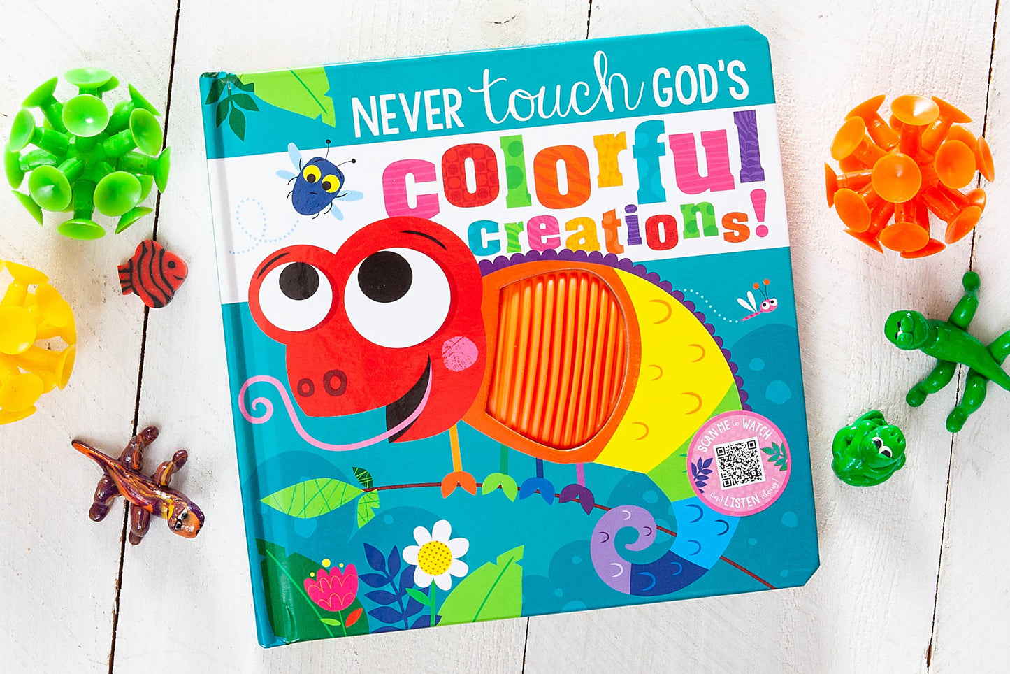 BroadStreet Publishing Group, LLC - Never Touch God’s Colorful Creations (Tactile Book Ages 0+)