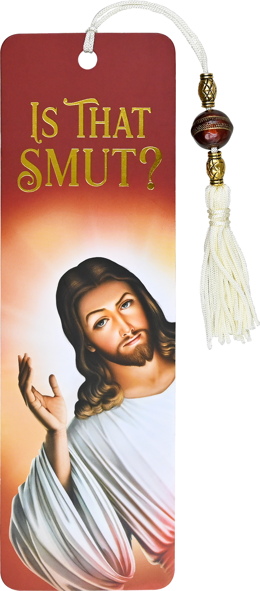 Peter Pauper Press - Is That Smut? Beaded Bookmark