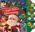 Simon & Schuster - Night Before Christmas 10-Button Sound Book by Clement C. Moore