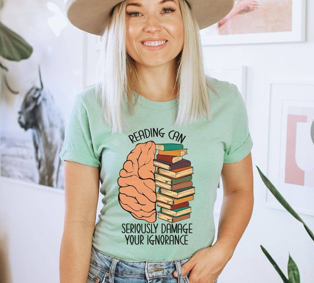 KM Clothing - Reading T-shirt | Graphic Tee