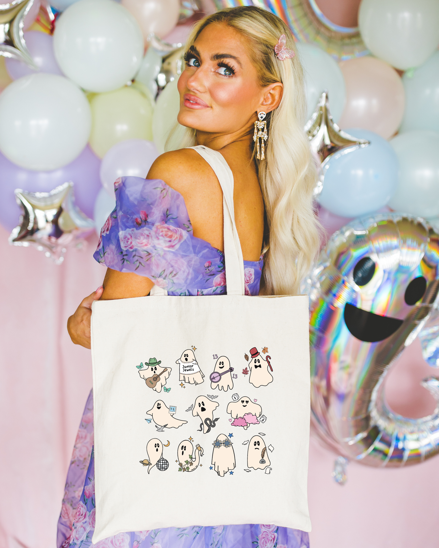 256 Craft Co - Swiftie Eras Ghosts Tote Bag