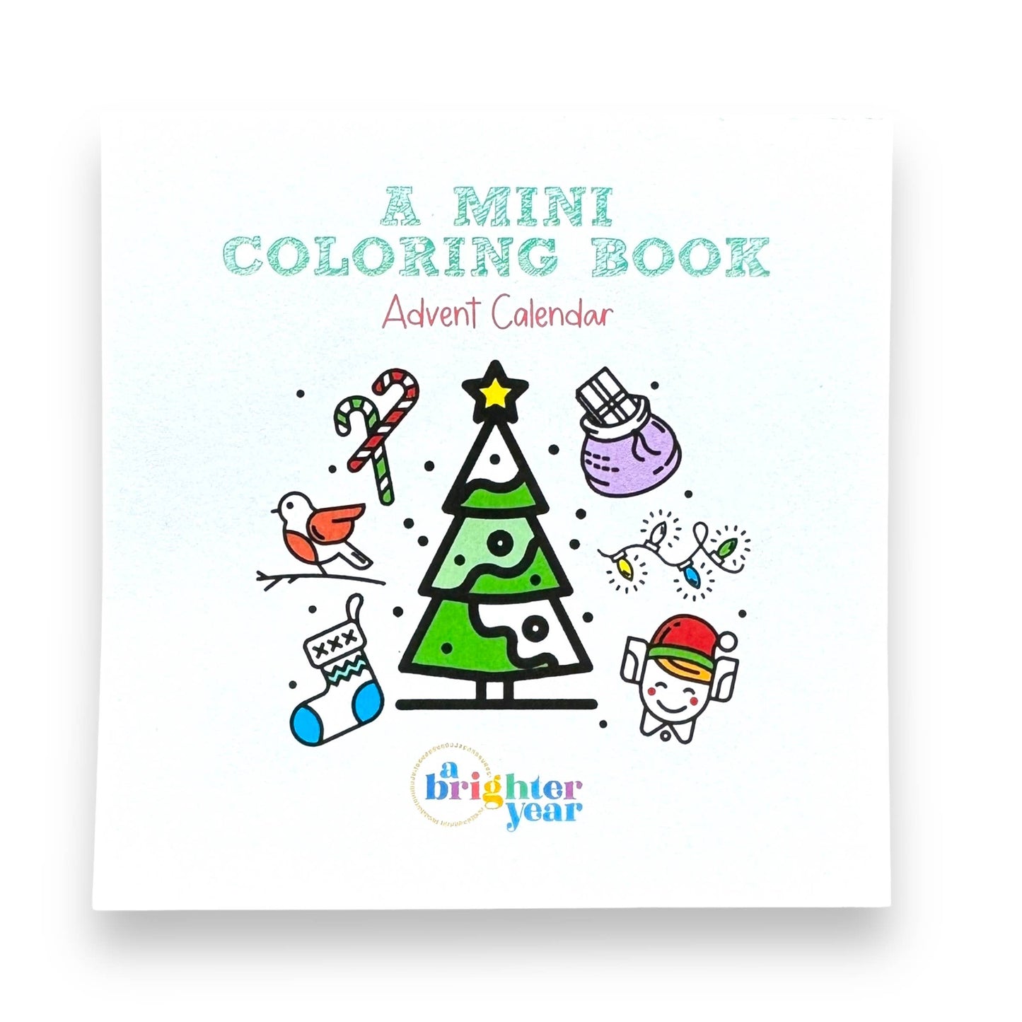 A Brighter Year - Color Your Own Advent Calendar Gift Set, Christmas 2025 Gift