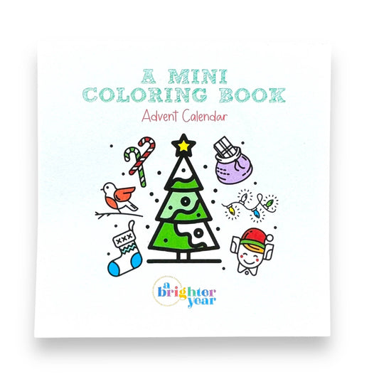 A Brighter Year - Color Your Own Advent Calendar Gift Set, Christmas 2025 Gift