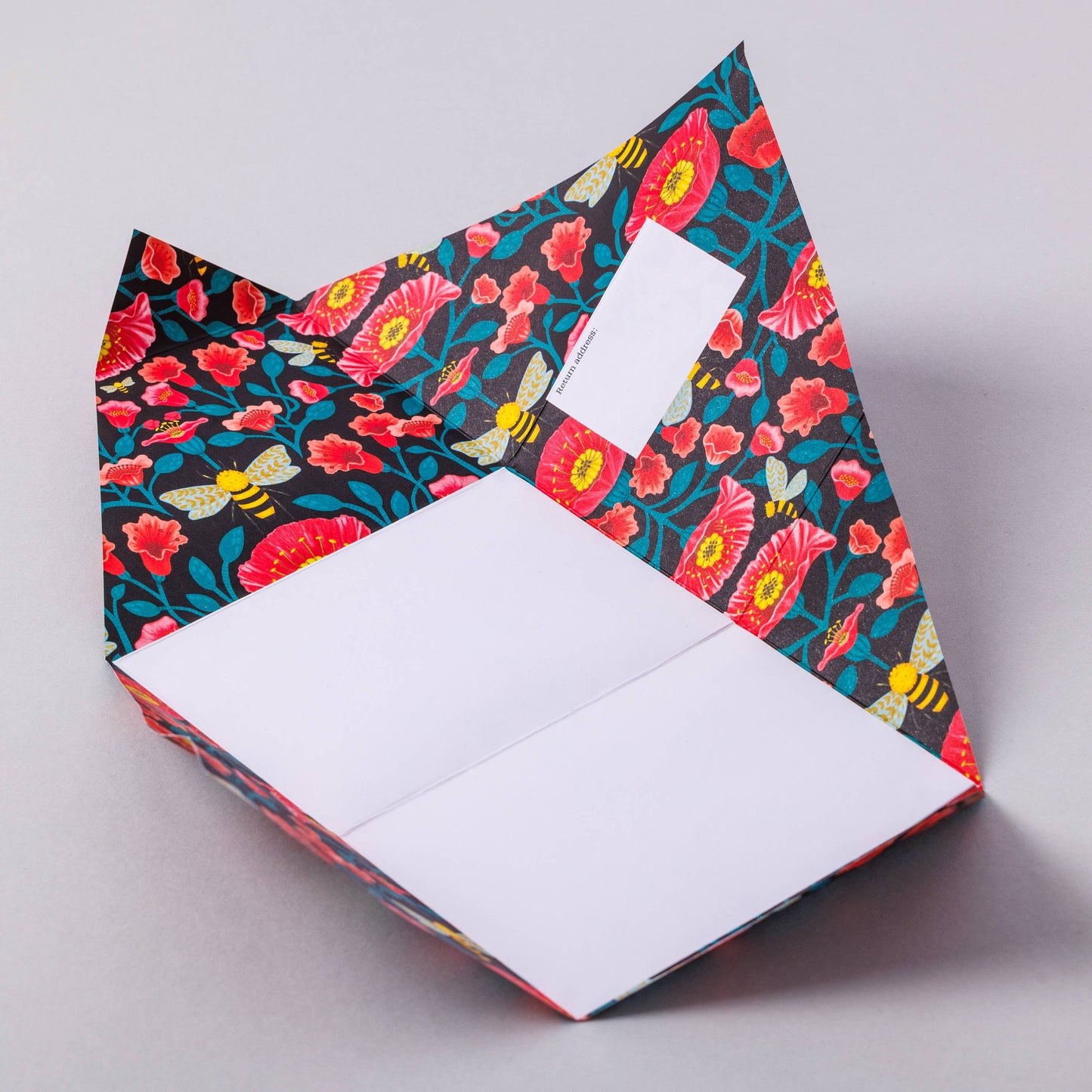pigeonposted - Bright & Beautiful Pigeon, Folding Letters, Pack of 6