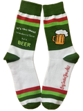 Buy Socks You All - Its the Most Wonderful Time for a Beer Men's Socks