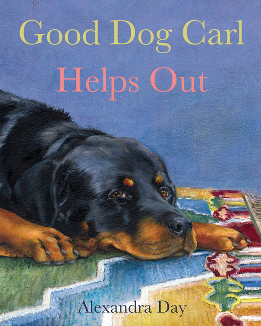 Laughing Elephant Books - Good Dog Carl Helps Out-Children's Board Book