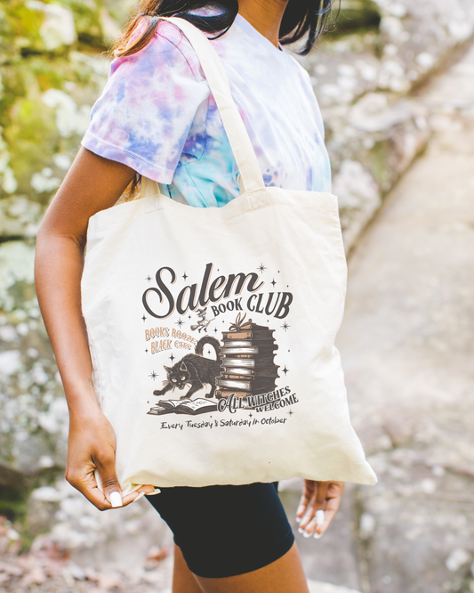 256 Craft Co - Salem Book Club Tote Bag