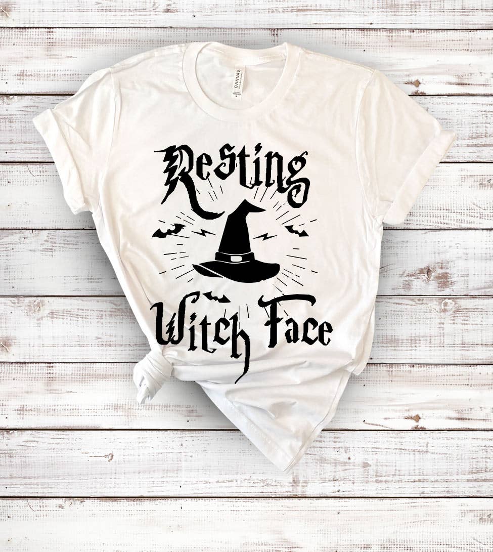 House Of Rodan - Resting Witch Face - Fall Halloween Sassy Witch Fun T-Shirt