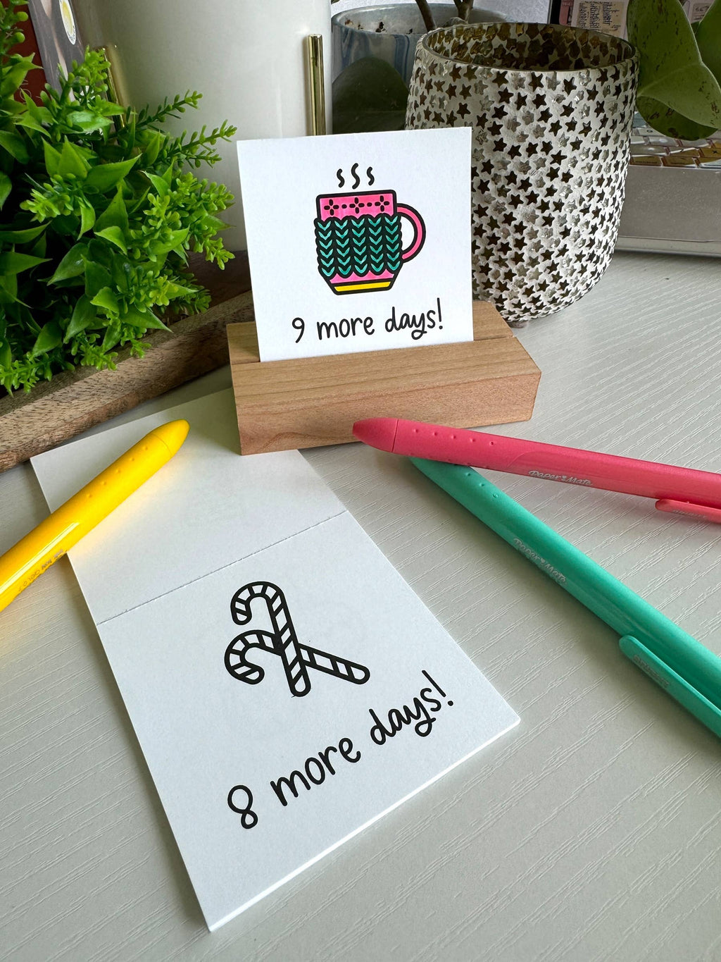 A Brighter Year - Color Your Own Advent Calendar Gift Set, Christmas 2025 Gift