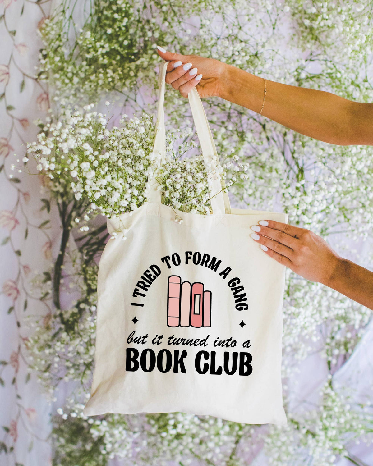 256 Craft Co - Book Club Gang Canvas Tote Bag
