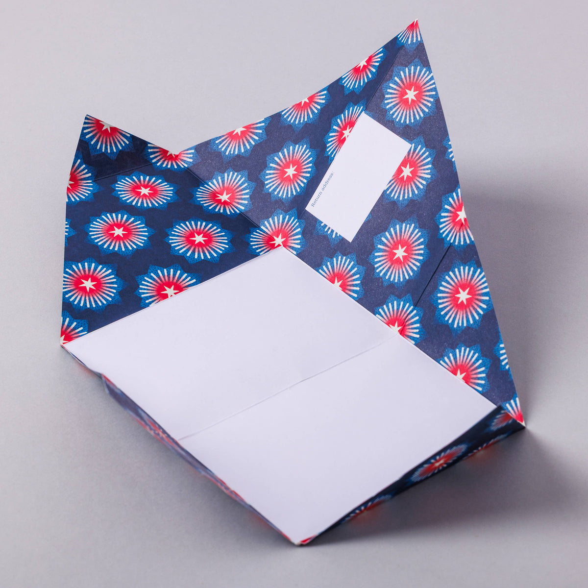 pigeonposted - Starburst Pigeon, Folding Letter Set – Pack of 6 Letters