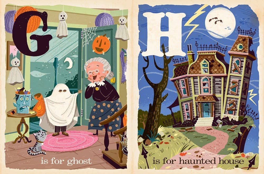 Gibbs Smith - B is for Boo: A Halloween Alphabet Board Book