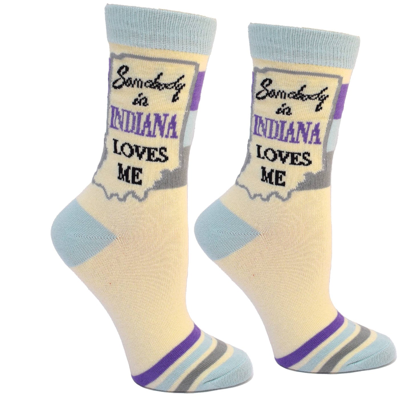 Buy Socks You All - Somebody in Indiana Loves Me Women's Socks