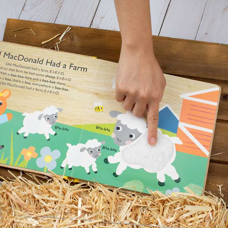 Simon & Schuster - Old MacDonald Had a Farm: A Touch and Feel Nursery Rhyme by