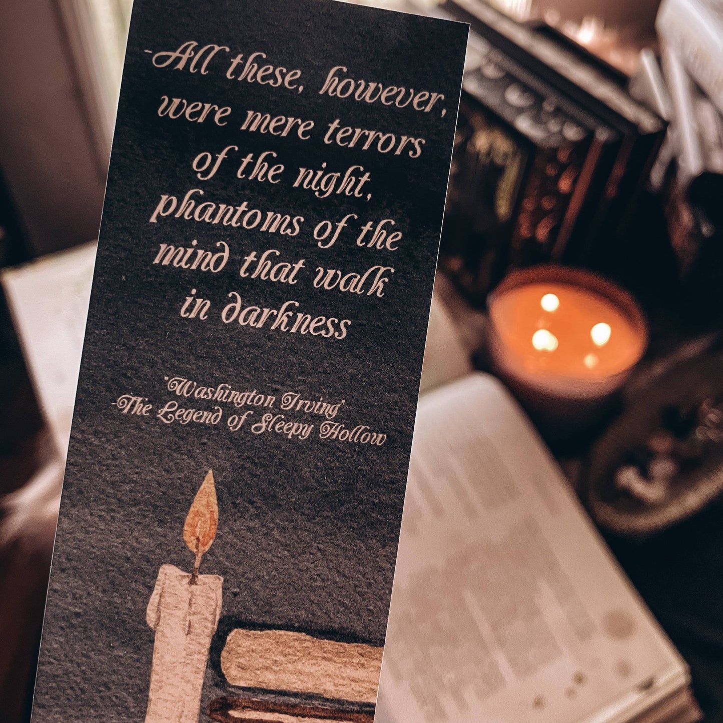 Mirkwood Scribes - Sleepy Hollow Quote Bookmark