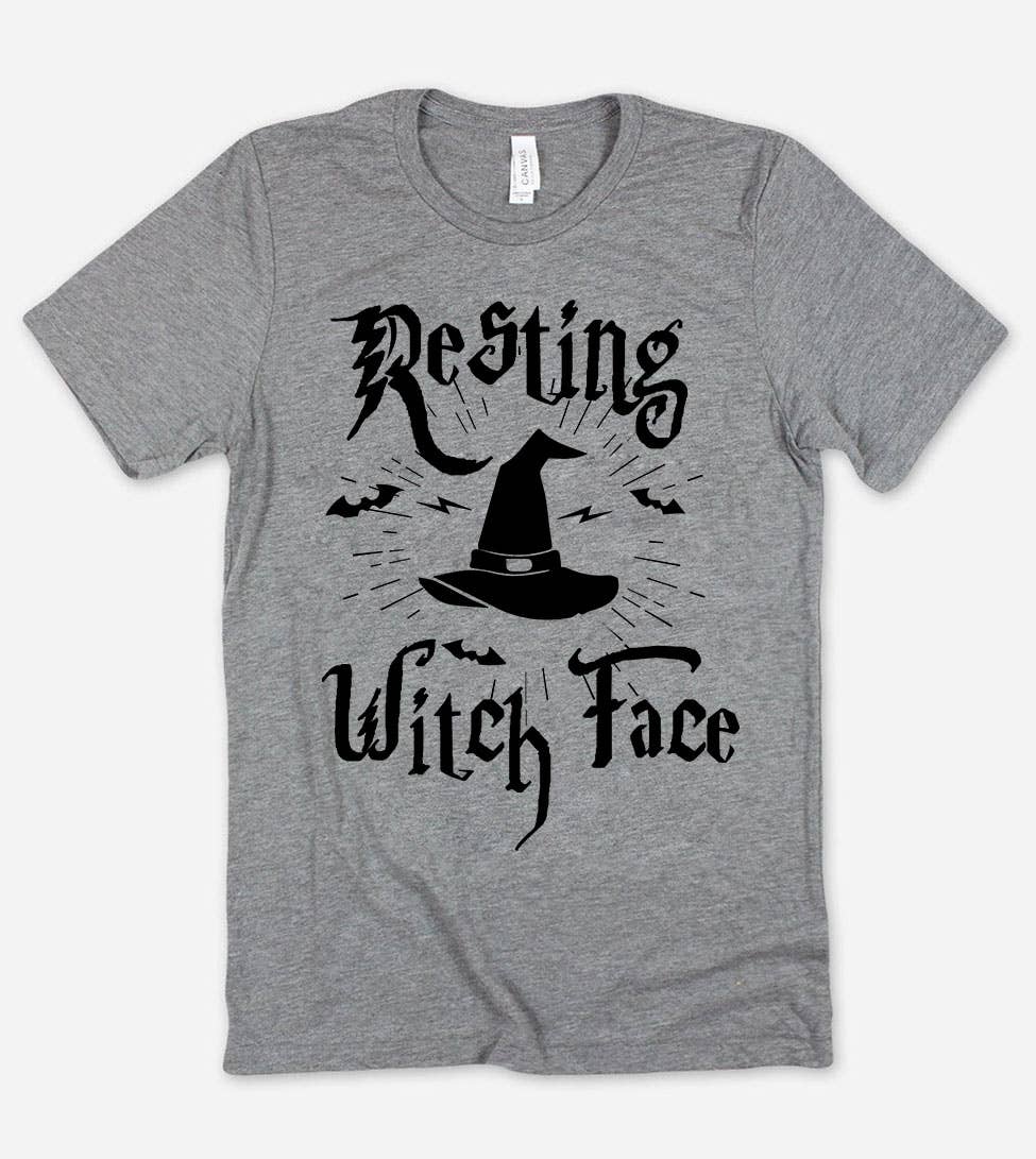 House Of Rodan - Resting Witch Face - Fall Halloween Sassy Witch Fun T-Shirt