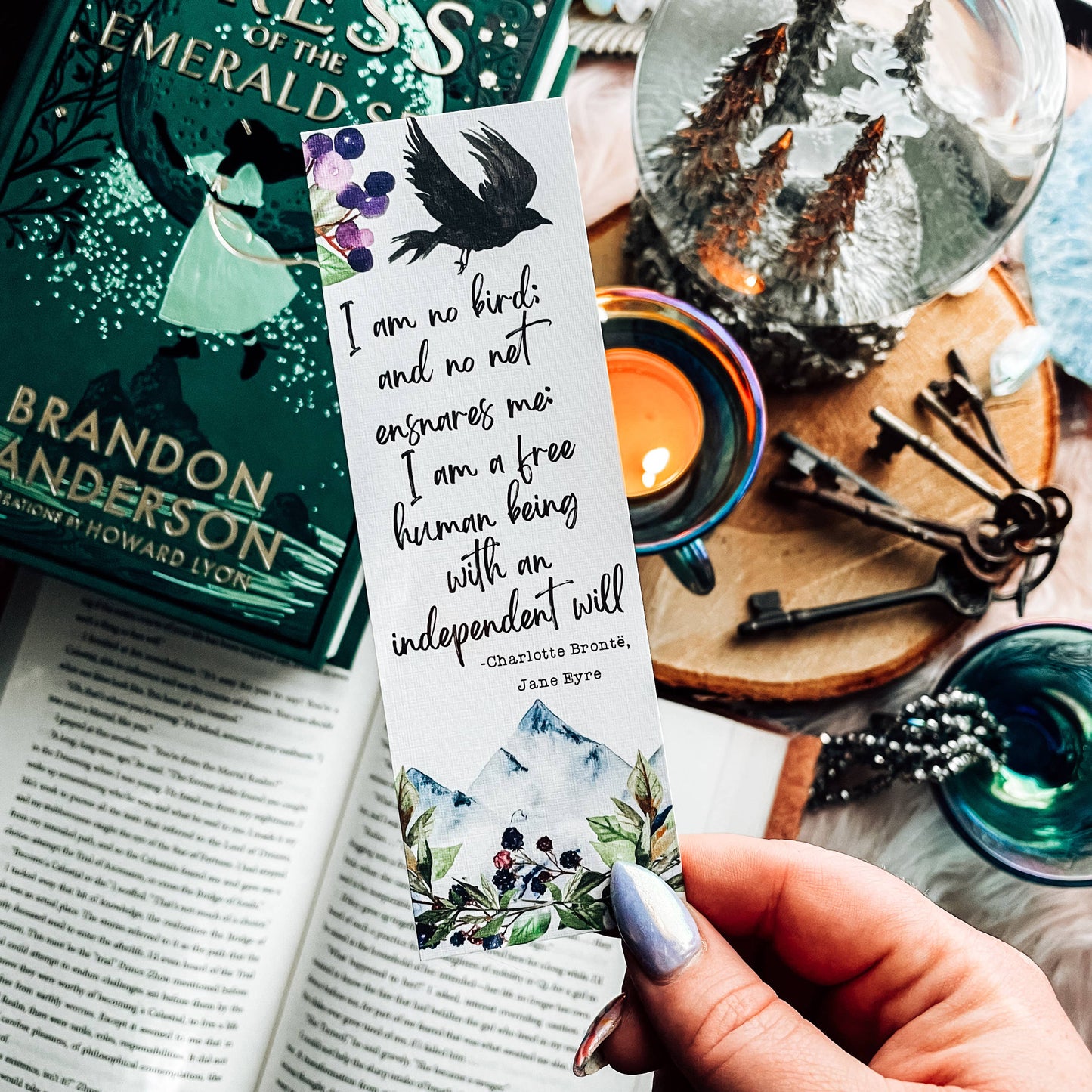 Mirkwood Scribes - Jane Eyre Quote Bookmark