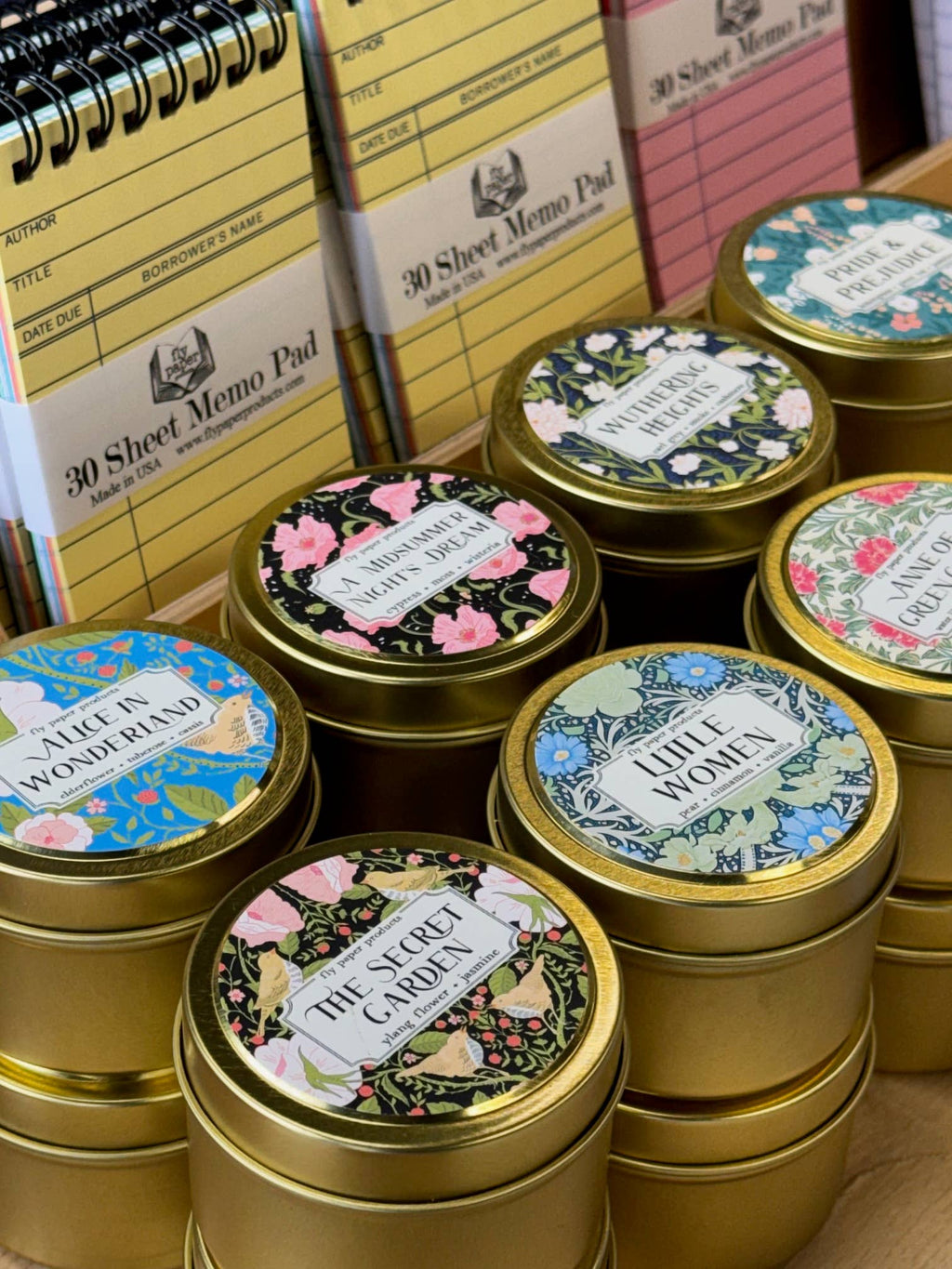 Fly Paper Products - The Secret Garden 4oz Soy Candle Ylang Flower + Jasmine