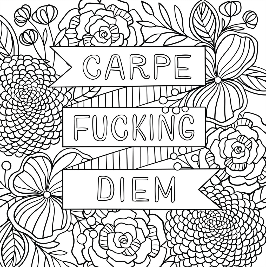 Peter Pauper Press - Inner F*cking Peace Adult Coloring Book