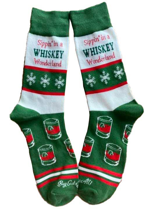 Buy Socks You All - Sippin in a Whiskey Wonderland Men's Socks