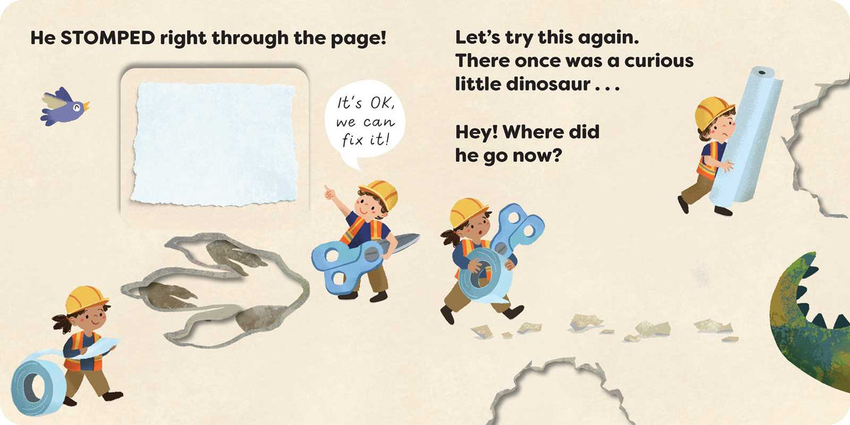 Simon & Schuster - Fix This Book: A Dinosaur Broke It! by Editors of Silver Dolphin Books