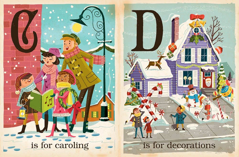 Gibbs Smith - S is for Santa: A Christmas Alphabet