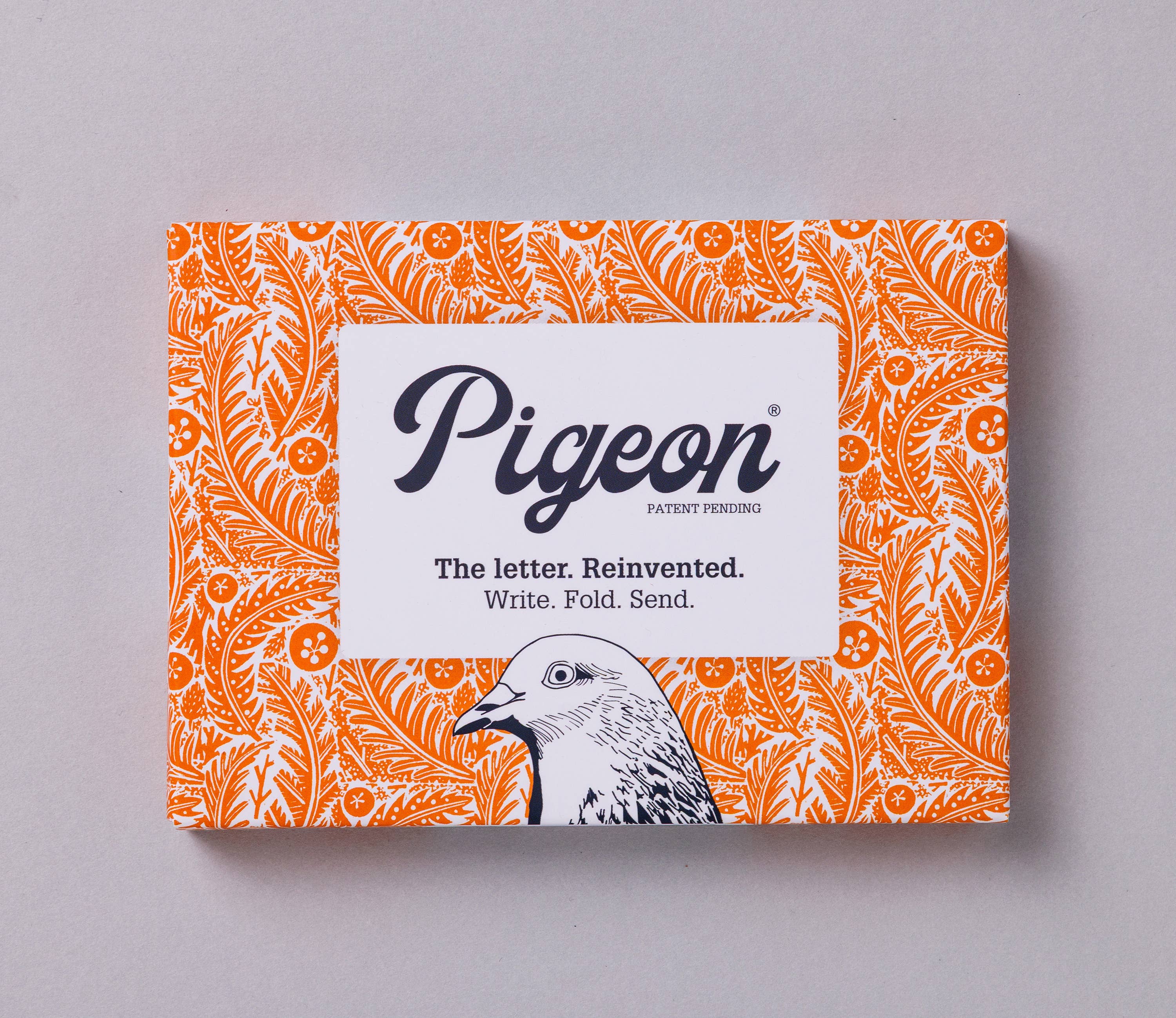 pigeonposted - Nature Study Pigeon, Folding Letter Set – Pack of 6 Letters