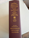 A Greek-English Lexicon of the New Testament and Other Early Christian Literature, 3rd Edition by Walter Bauer, Frederick William Danker