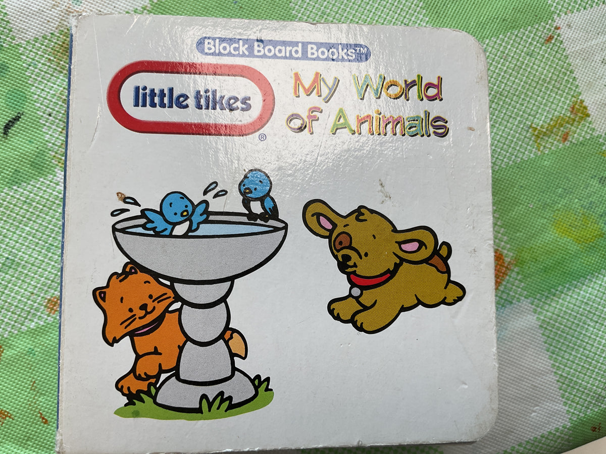 Little Tikes® BLOCK BOARD BOOKS® My World of Animals by Modern Publishing