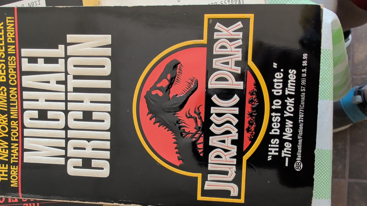 Jurassic Park: A Novel by Michael Crichton