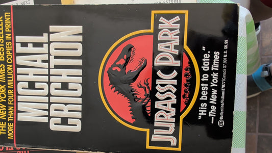 Jurassic Park: A Novel by Michael Crichton