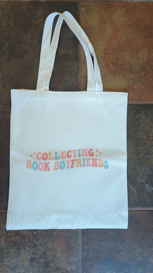 256 Craft Co - Collecting Book Boyfriends Polyester Canvas Tote Bag