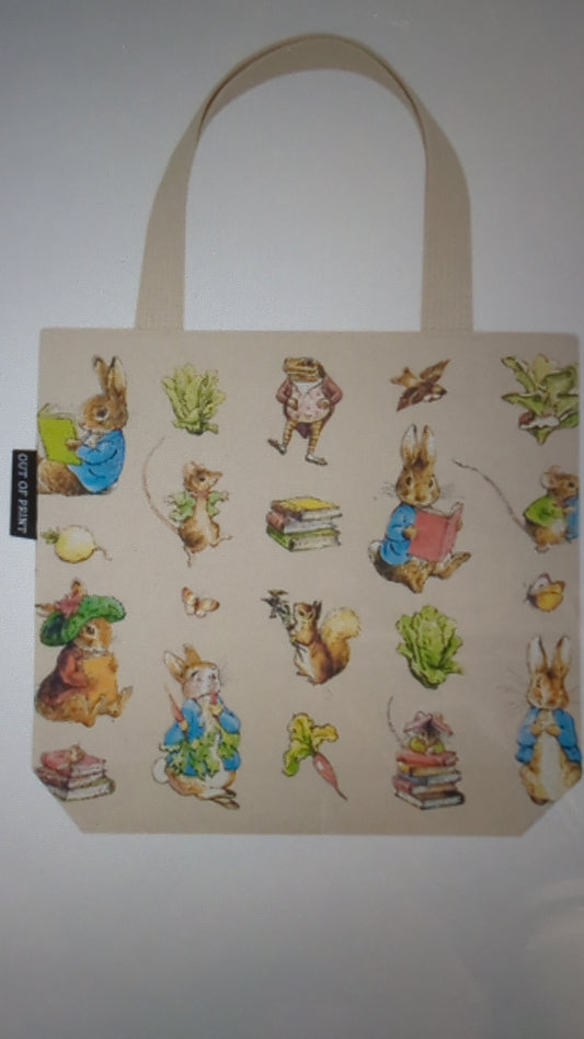 Peter Rabbit Pattern Mini Tote Bag