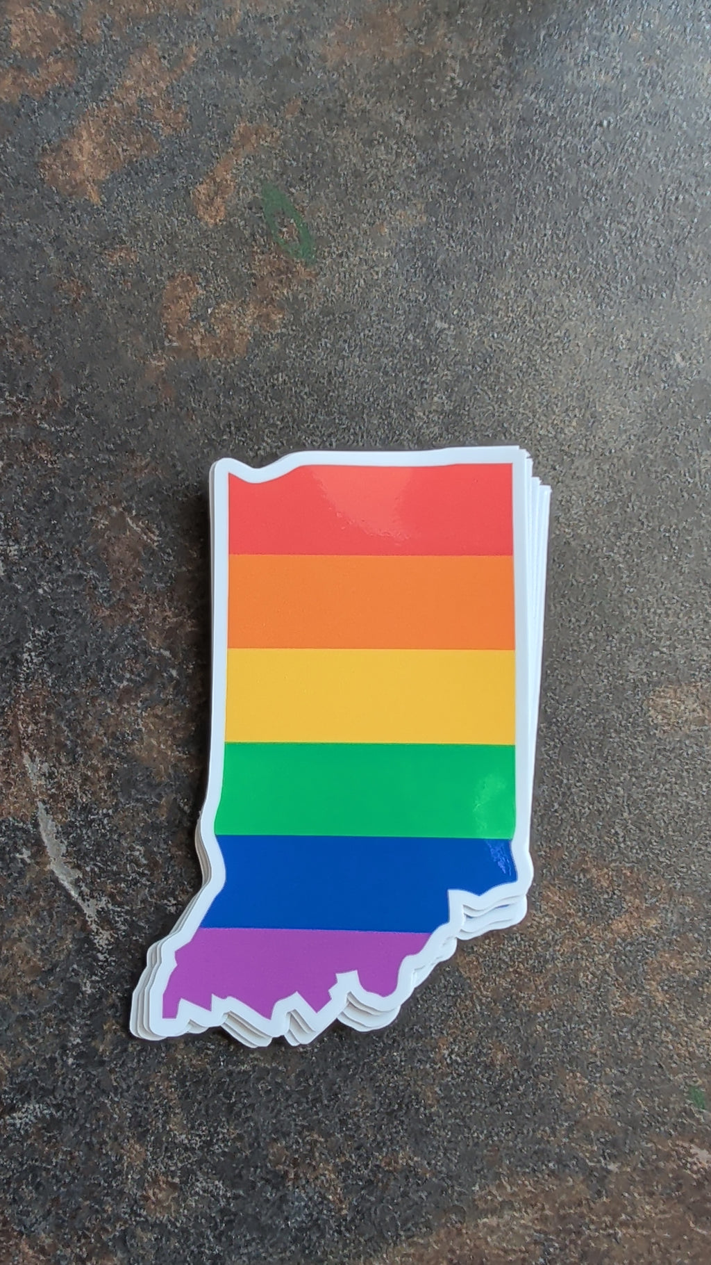 Anthem Sticker Company - ALL US STATES rainbow sticker (50 options)