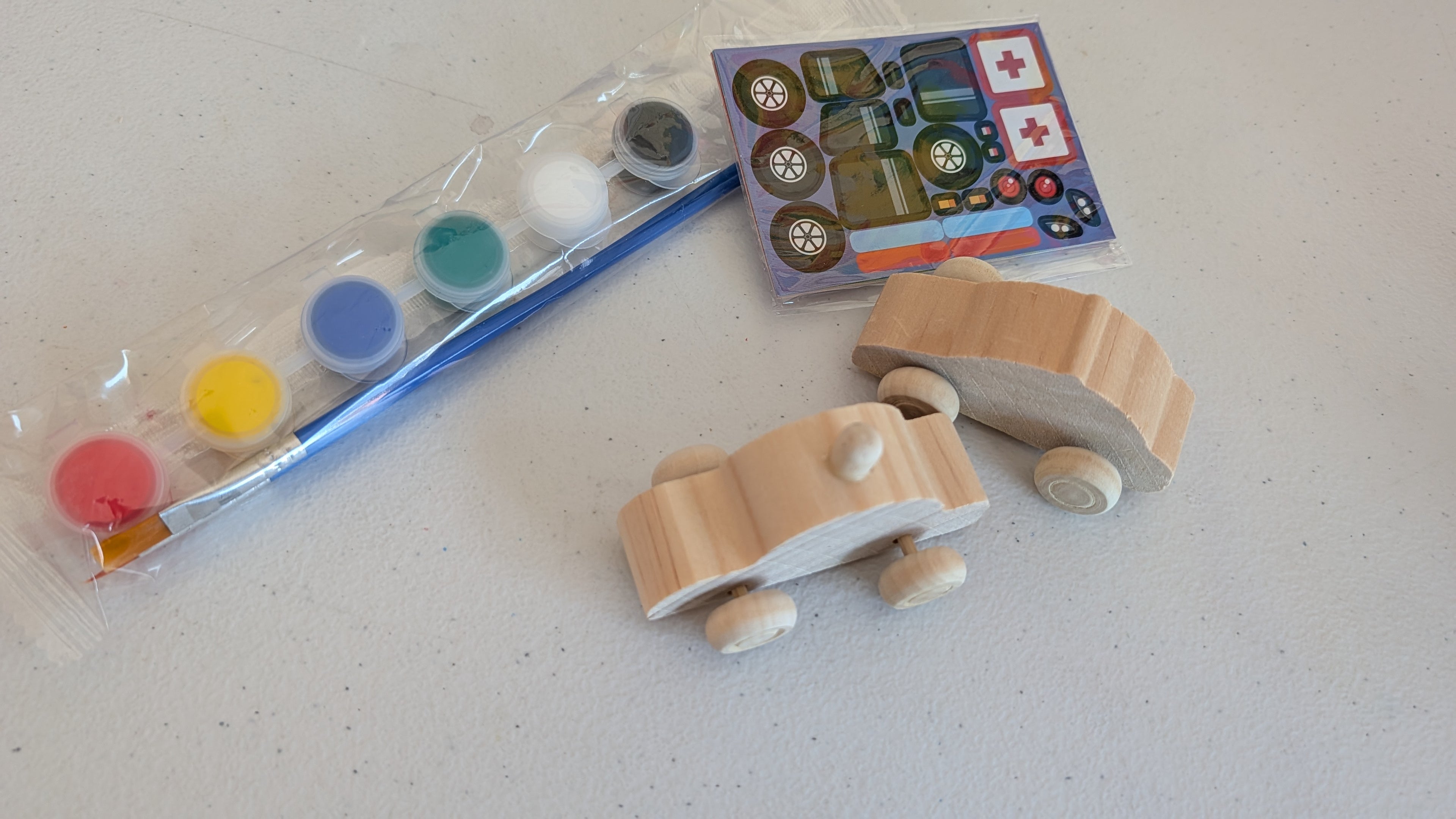Paint a small car