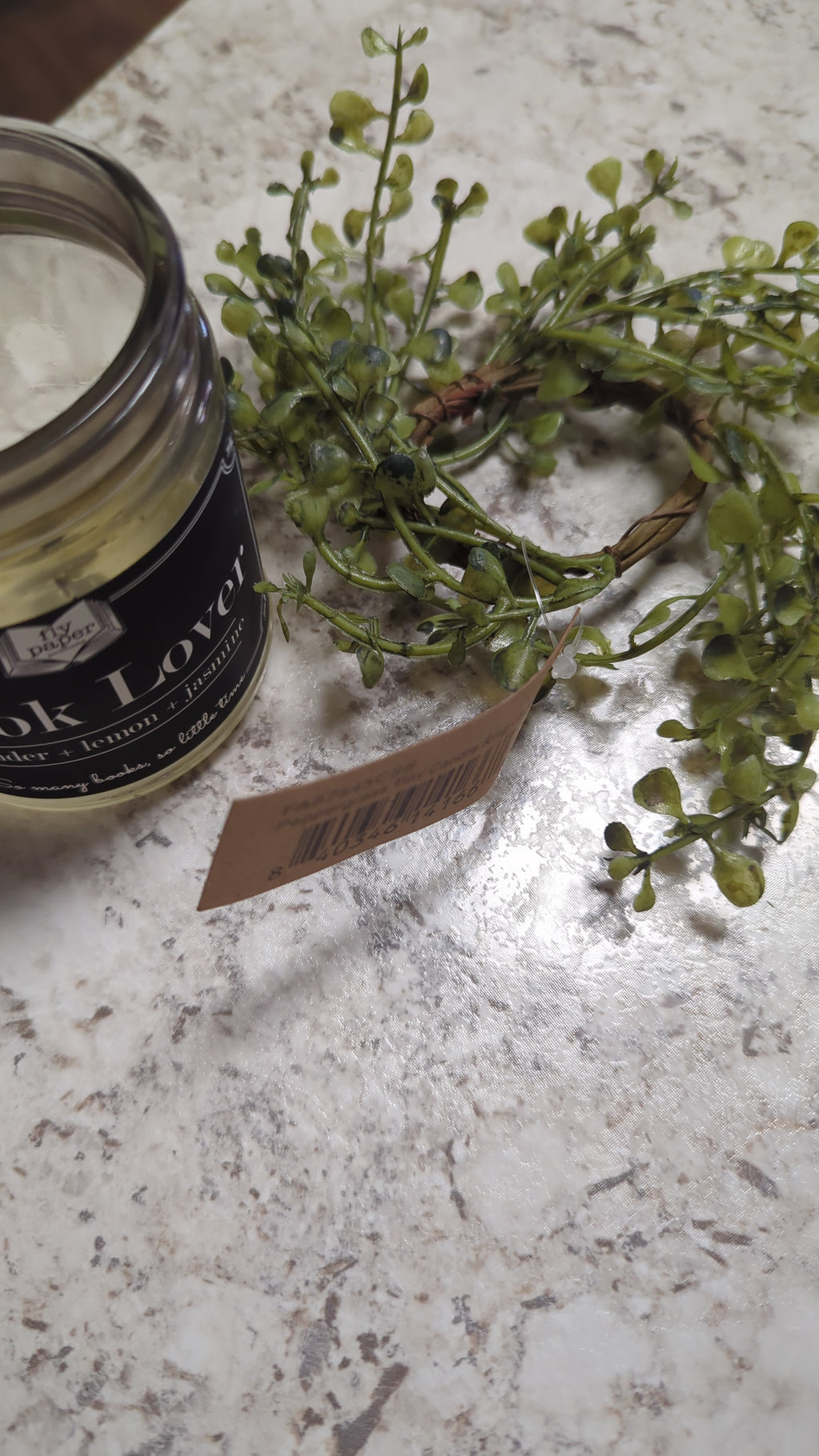 Peppergrass candle ring
