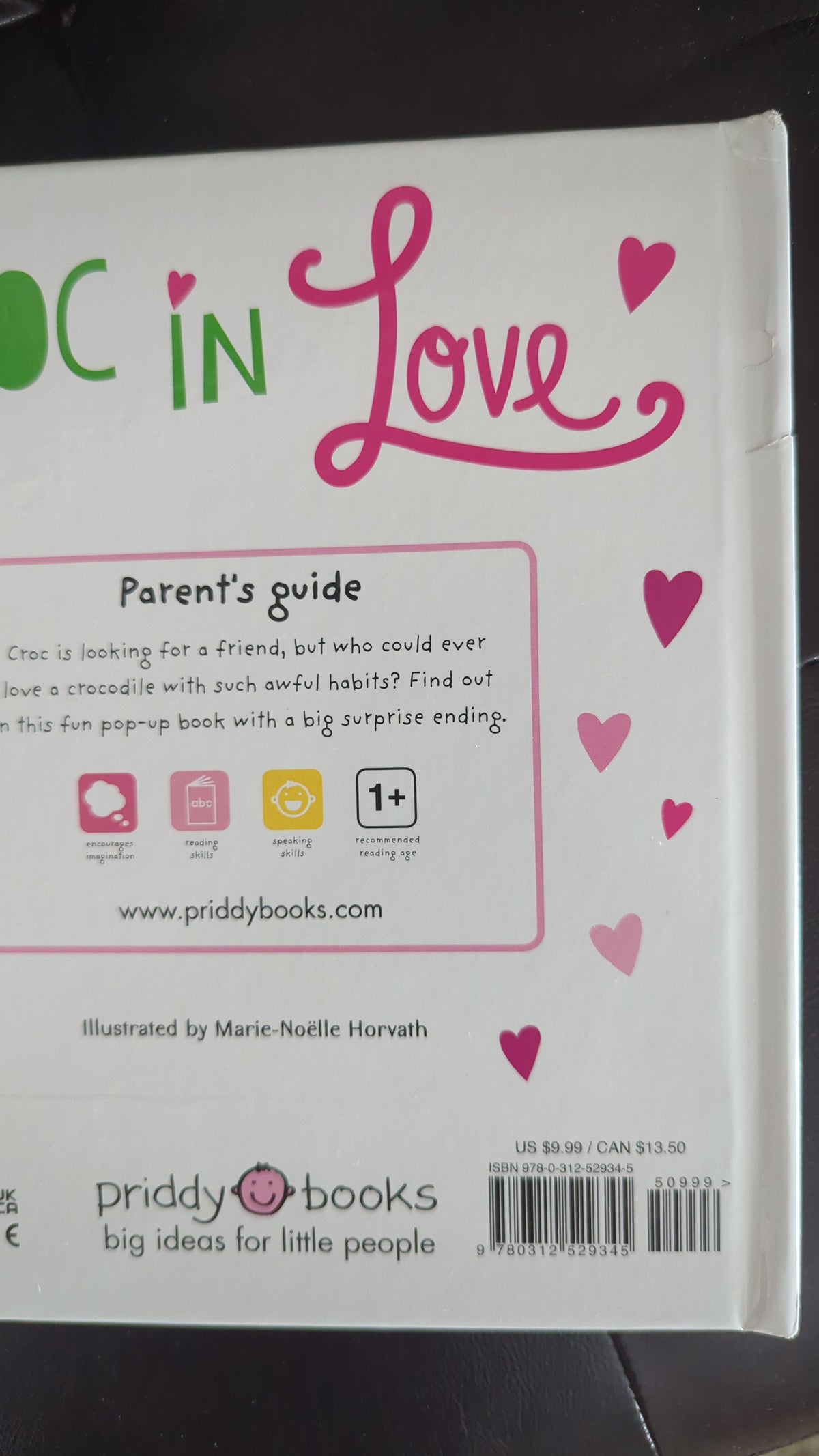 Pop-Up Friends: Croc in Love: Full of pop-up fun! (Priddy Pop-Up)