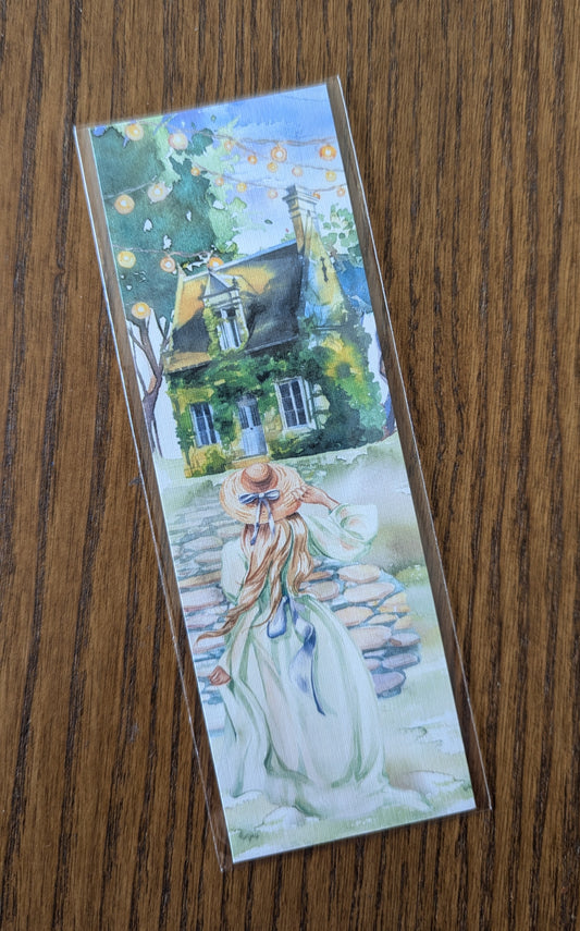 Mirkwood Scribes - Pathway Watercolor Bookmark